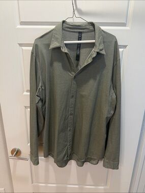 Lululemon Olive Overshirt XL – Like New